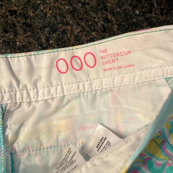 Lilly Pulitzer Buttercup Short in Shorley Blue Double Trouble - Picture 8 of 9